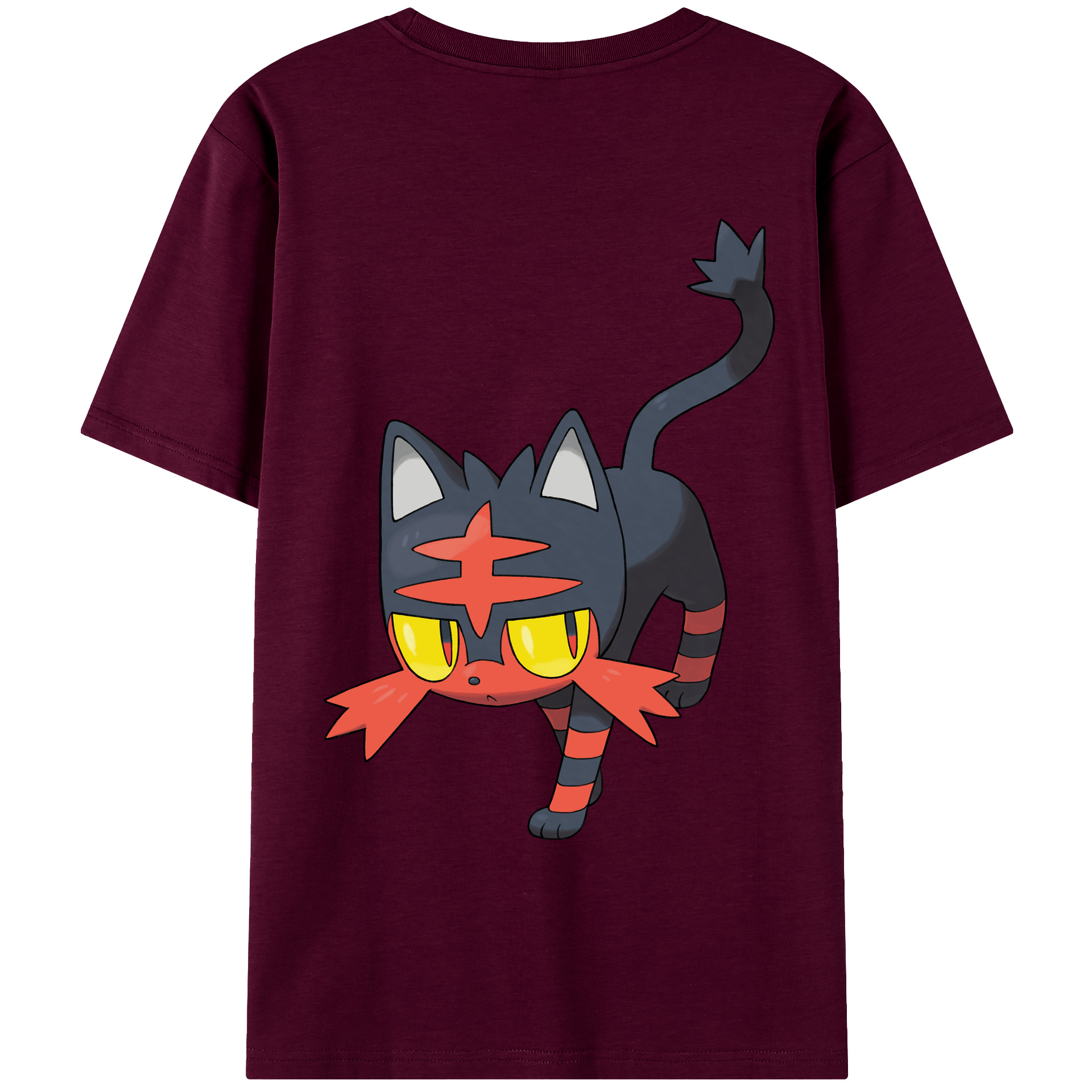 （画像用） ポケットモンスター Pokémon レディース半袖Tシャツ(バックプリント)